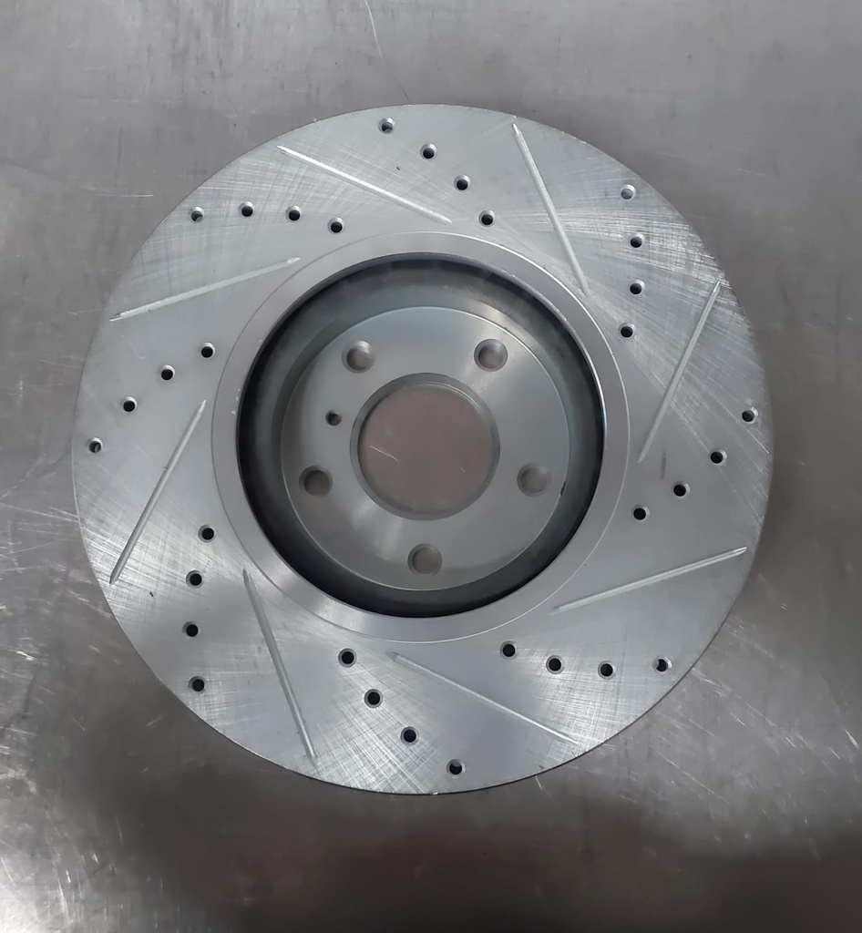 Disco delantero ventilado perforado para Infiniti Q70/Nissan Maxima 16-22