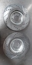 Discos delanteros ventilados perforados para Toyota Sienna/Highlander/Lexus NX200T 08-17