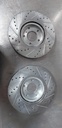 Discos delanteros ventilados perforados para Nissan 370Z/INFINITI Q70L 18-19