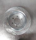 Disco trasero ventilado perforado para Ford F-150 FX2 12-14