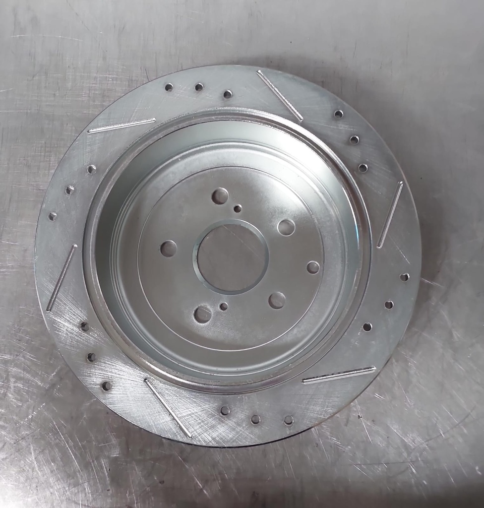 Disco izquierdo delantero perforado para Lexus RX350/Highlander 10-15