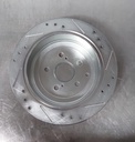 Disco izquierdo delantero perforado para Lexus RX350/Highlander 10-15
