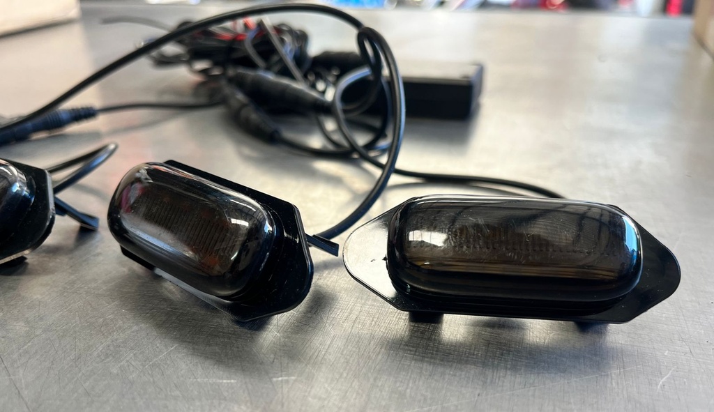 Luces Ambar Led DRL para Parrilla de Toyota Rav4 de 2019 2022