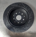 Disco trasero izquierdo perforado para Lexus GS400 98-10