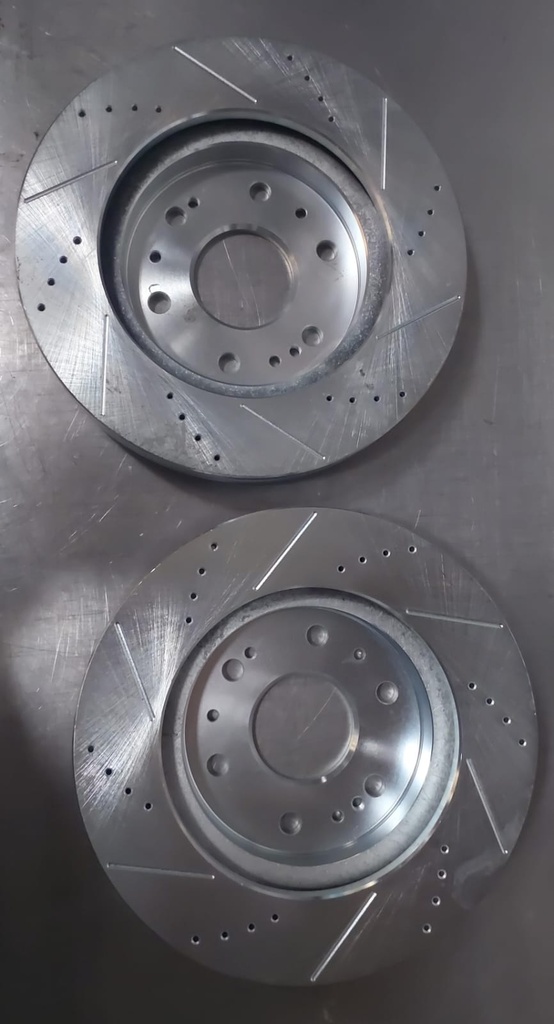 Discos delanteros perforados y ventilados para Chevrolet Silverado/Tahoe/Avalanche/suburban 09-20