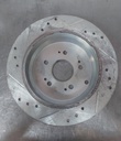 Disco trasero derecho perforado para Honda CR-V 2005