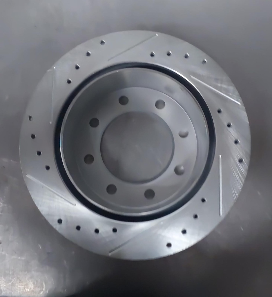 Disco trasero derecho ventilado perforado para Chevrolet Avalanche 2500 02-03