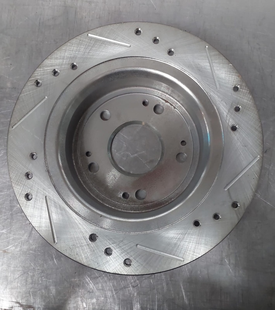 Disco trasero izquierdo perforado para Honda Accord EX-L 08-12
