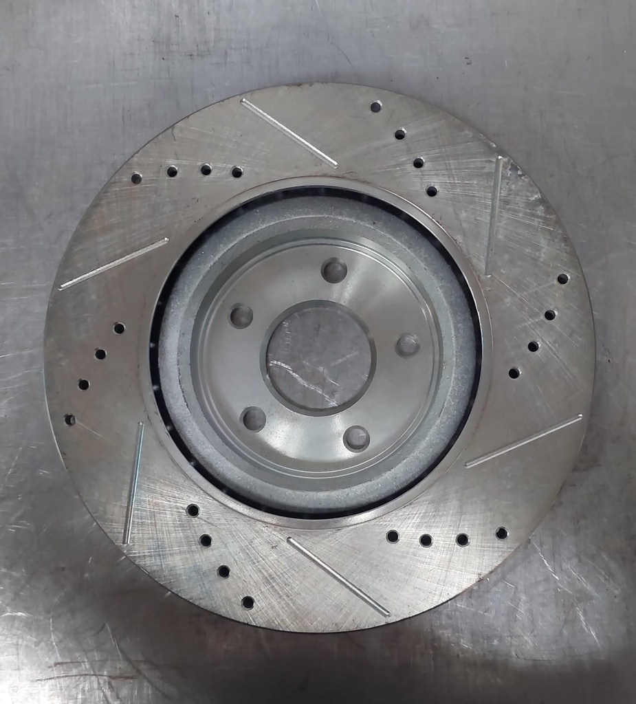 Disco delantero izquierdo ventilado perforado para Infiniti JX/Q50/Q60/QX50/QX60 13-22