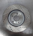 Disco delantero izquierdo ventilado perforado para Infiniti JX/Q50/Q60/QX50/QX60 13-22