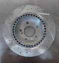 Disco trasero derecho ventilado perforado para  Mercedes Benz C250 12-15
