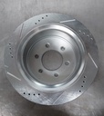 Disco trasero derecho ventilado perforado para Ford F-150 FX2 12-14