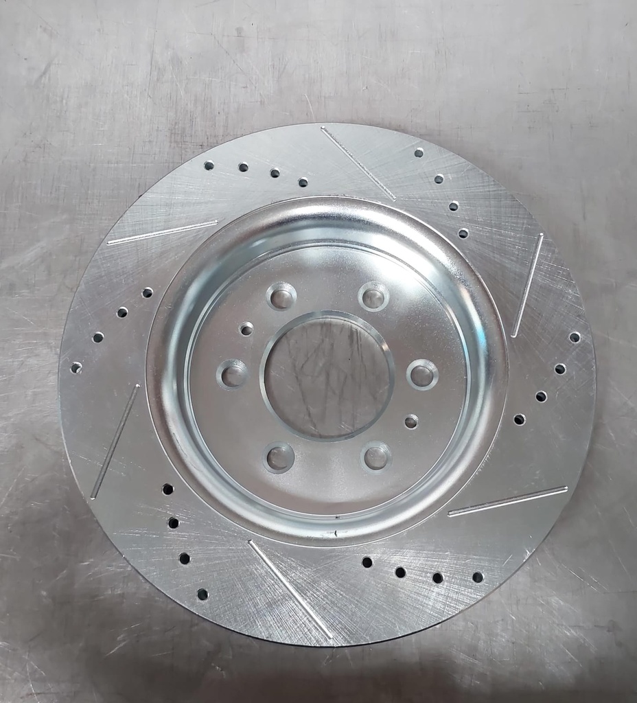 Disco delantero izquierdo ventilado perforado para Ford Expedition 07-10