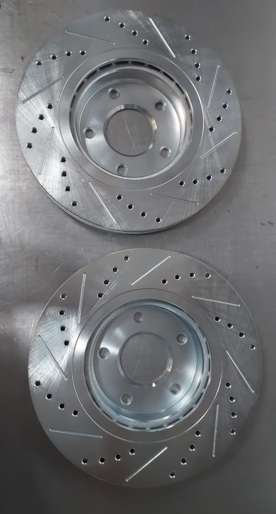 Disco delantero perforado y ventilado para Nissan Infiniti 07-08