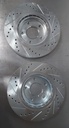 Disco delantero perforado y ventilado para Nissan Infiniti 07-08