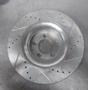 Disco delantero izquierdo ventilado perforado para Ford Mustang 15-21