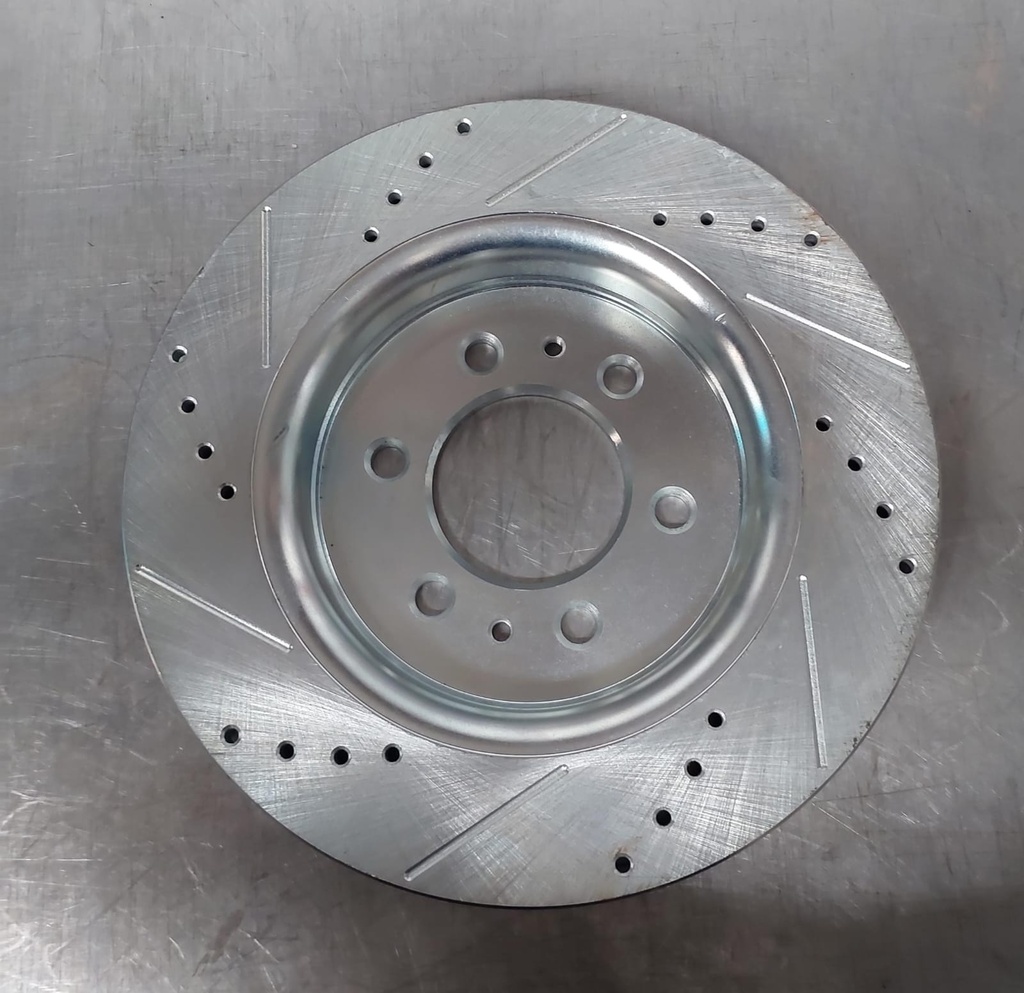 Disco delantero derecho ventilado perforado para Ford Expedition 07-10