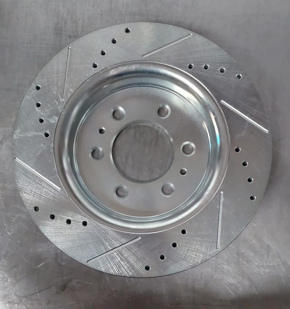 Disco delantero derecho ventilado perforado para Ford Expedition 07-10