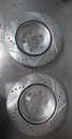 Disco trasero derecho y izquierdo perforado ventilado para Donde Challenger/Charger 2011-2022