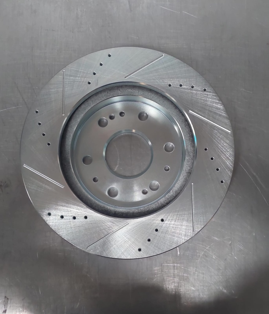 Disco delantero derecho perforado ventilado para Cadillac Escalade 2007-2008