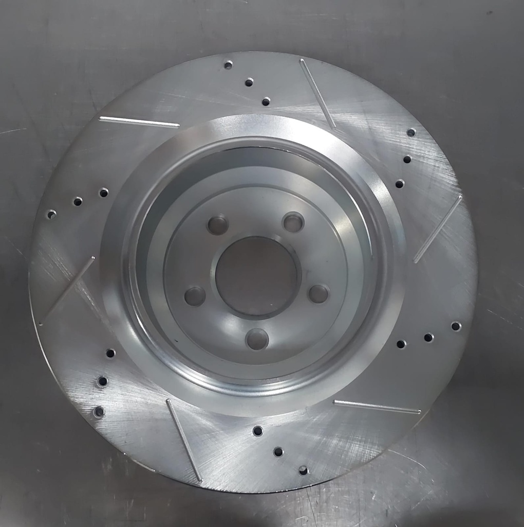 Disco trasero izquierdo perforado ventilado para CHRYSLER 300 2005-2010