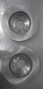 Disco delantero solido ventilado para Honda Civic/Acura 2002-2015