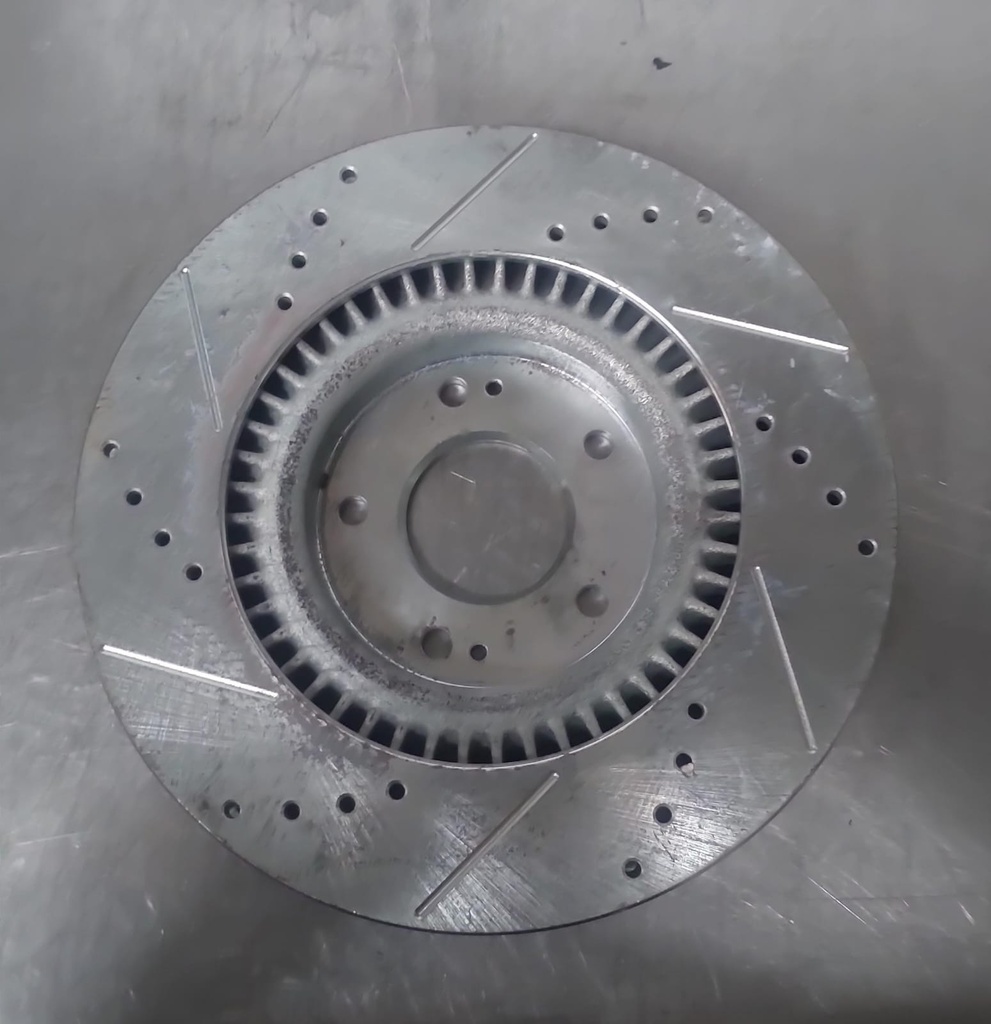 Disco delantero derecho ventilado perforado para Hyundai Azera 12-17