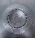 Disco trasero izquierdo ventilado perforado para Mercedes Benz  C250 12-15