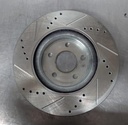 Disco delantero derecho ventilado perforado para Nissan Murano 2019