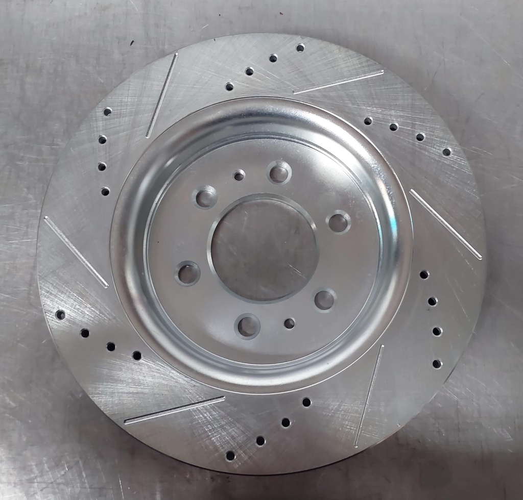 Disco delantero derecho ventilado perforado para Ford Expedition 07-10
