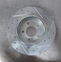 Disco trasero izquierdo perforado para Mercedes-Benz E430 2000-2011