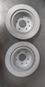 Discos traseros ventilados solidos para Nissan Rogue/LEAF 20-23