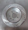 Disco trasero derecho ventilado perforado para Jeep Grand Cherokee 2016