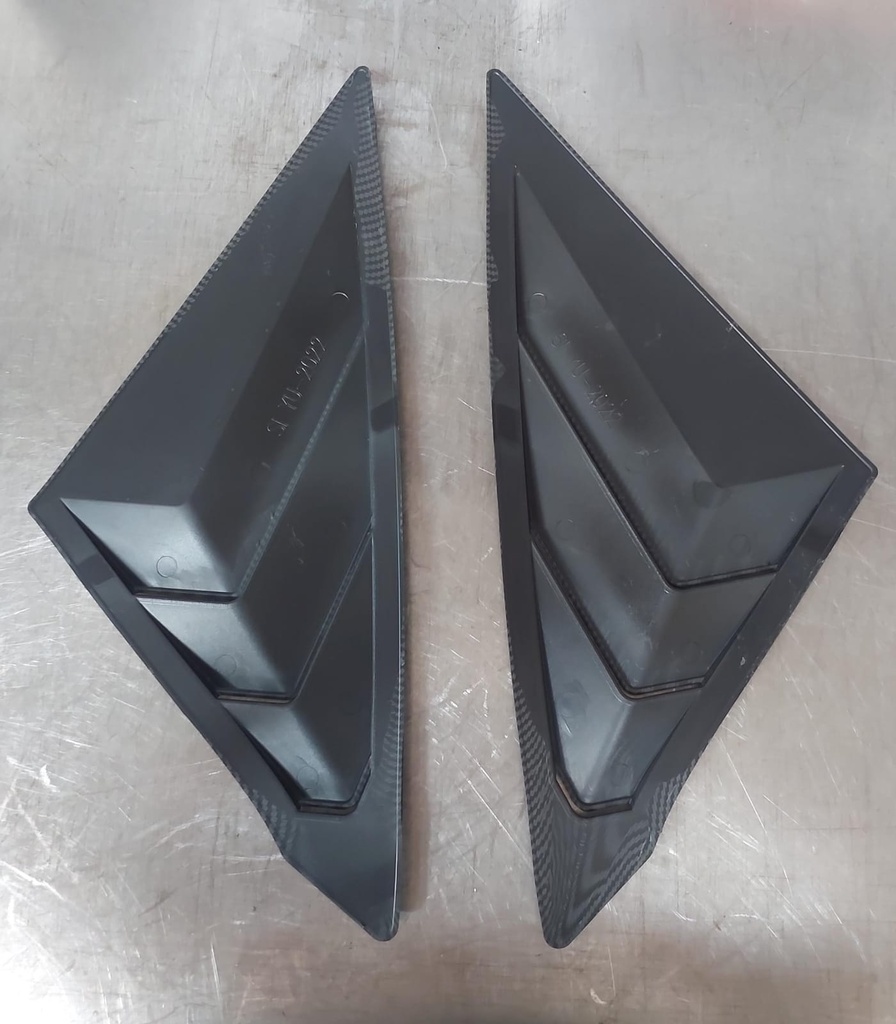 Difusores de ventanas laterales para Honda Civic 16-20