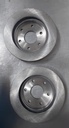 Disco delantero derecho e izquierdo solido ventilado para Chevrolet Tahoe/Silverado 99-08