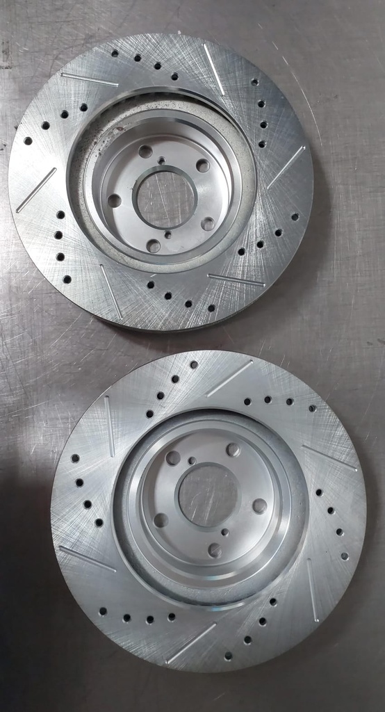 Disco delantero derecho y izquierdo para Subaru Legacy/Forester B122 2005-2016