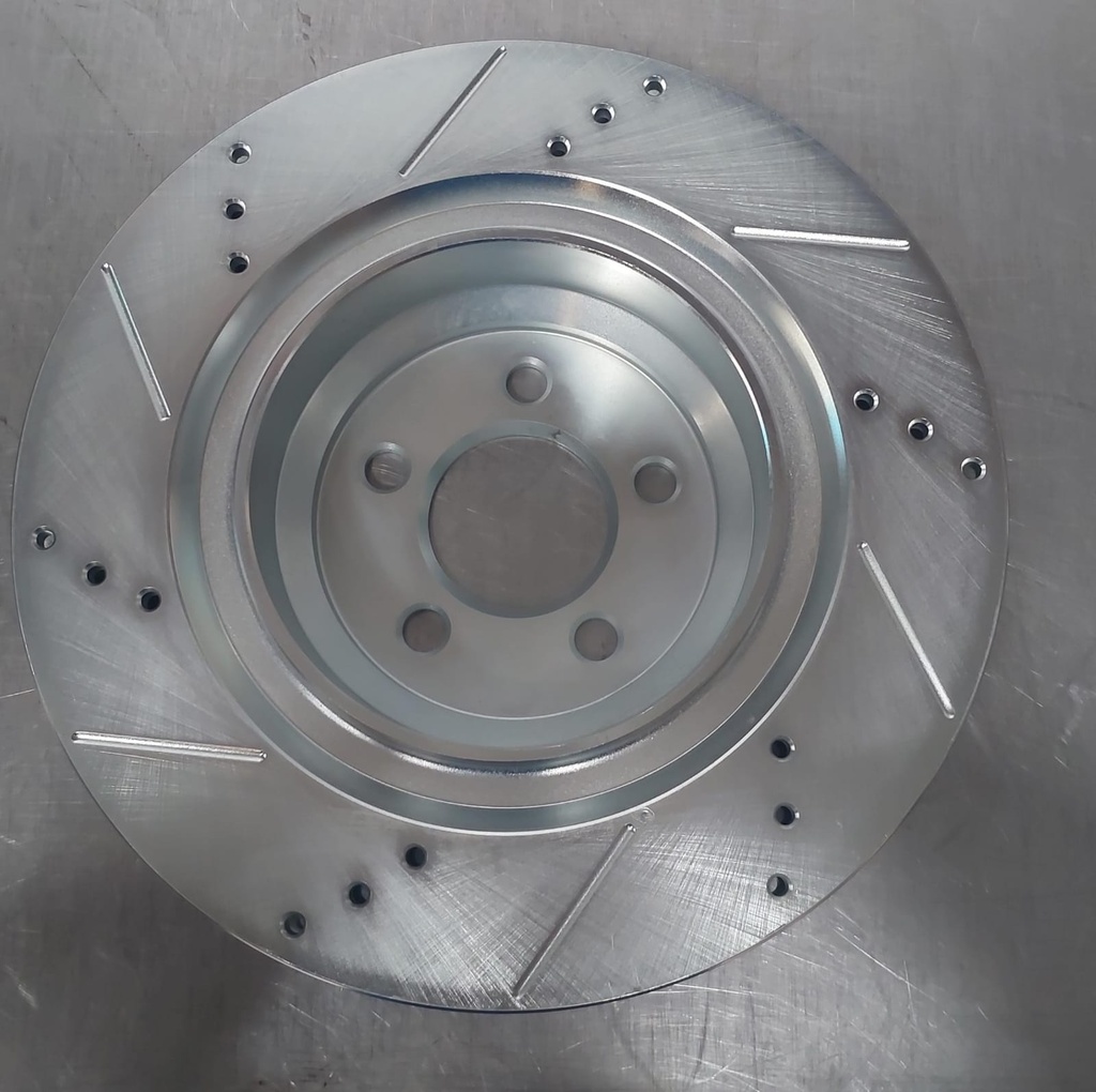 Disco trasero derecho perforado ventilado para Dodge Challenger/Charger/Magnum 2016
