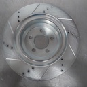 Disco trasero derecho perforado ventilado para Dodge Challenger/Charger/Magnum 2016