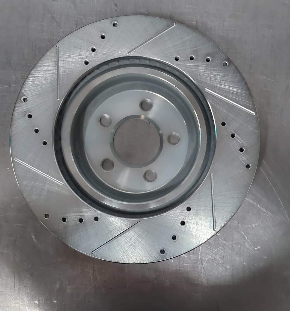 Disco delantero derecho perforado ventilado para CHRYSLER 300 13-14