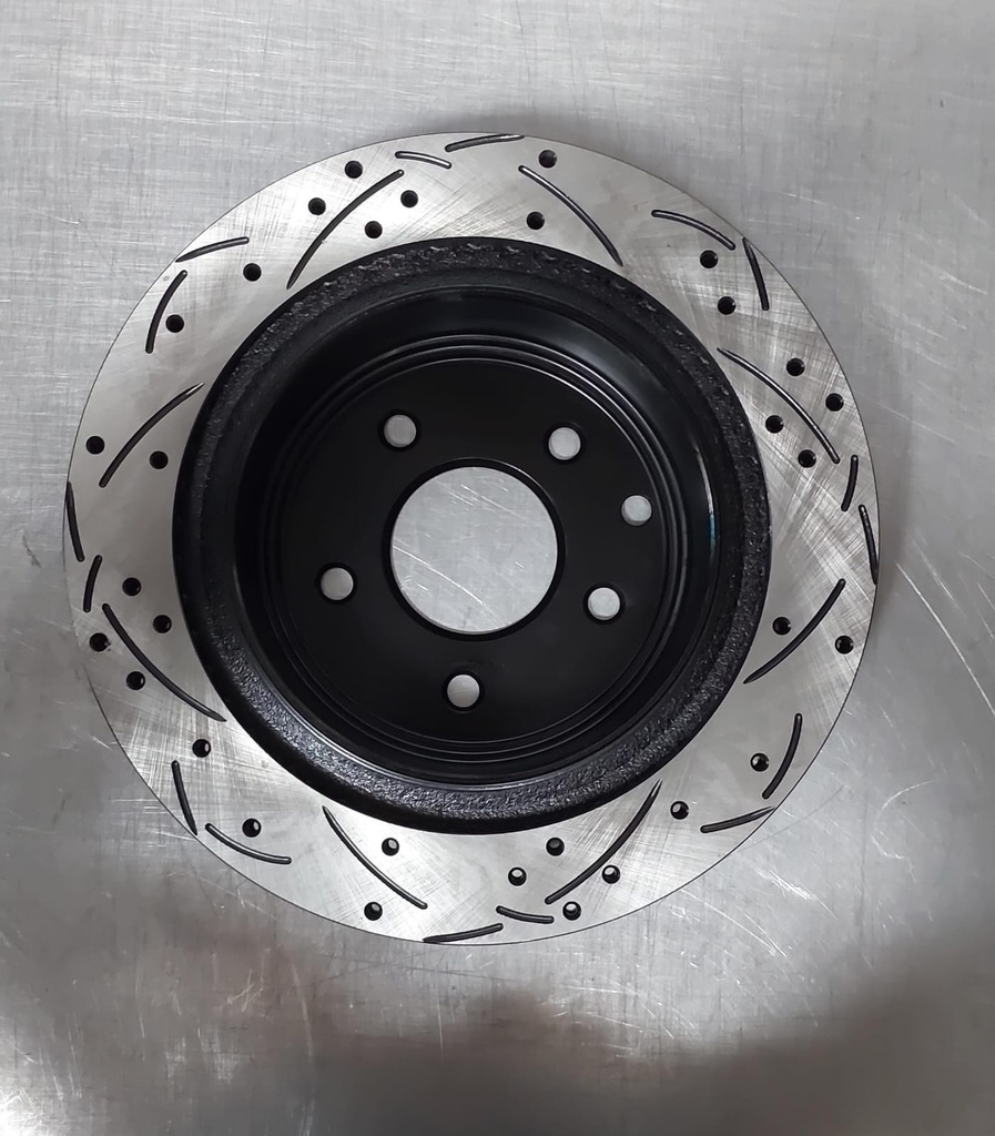 Disco trasero perforado ventilado para Nissan Rogue 2002-2022