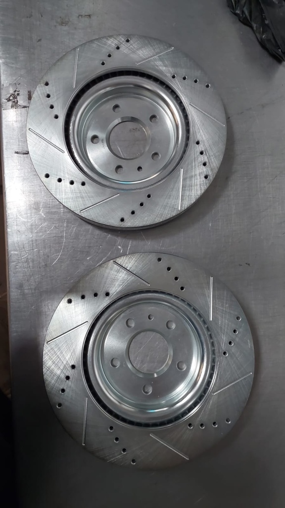 Disco delantero perdorados ventilados para Ford Explorer 2011-2019