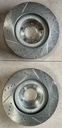 Disco delantero derecho e izquierdo perforado ventilado para Ford Edge 07-14