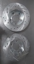 Discos traseros perforados para VOLKSWAGEN JETTA 99-06