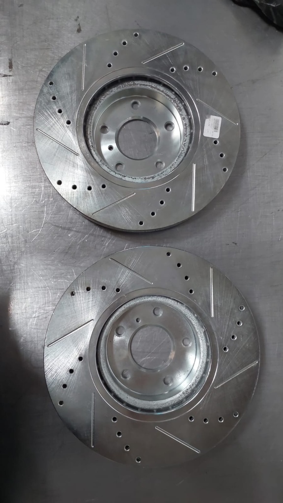 Disco delantero perforado ventilado para Nissan Maxima 2008-2012