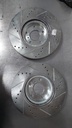 Disco delantero perforado ventilado para Nissan Maxima 2008-2012