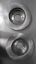 Disco delantero ventilado para Honda Civic 06-10