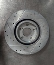 Disco delantero derecho ventilado perforado para Lexus GS200T 16-17
