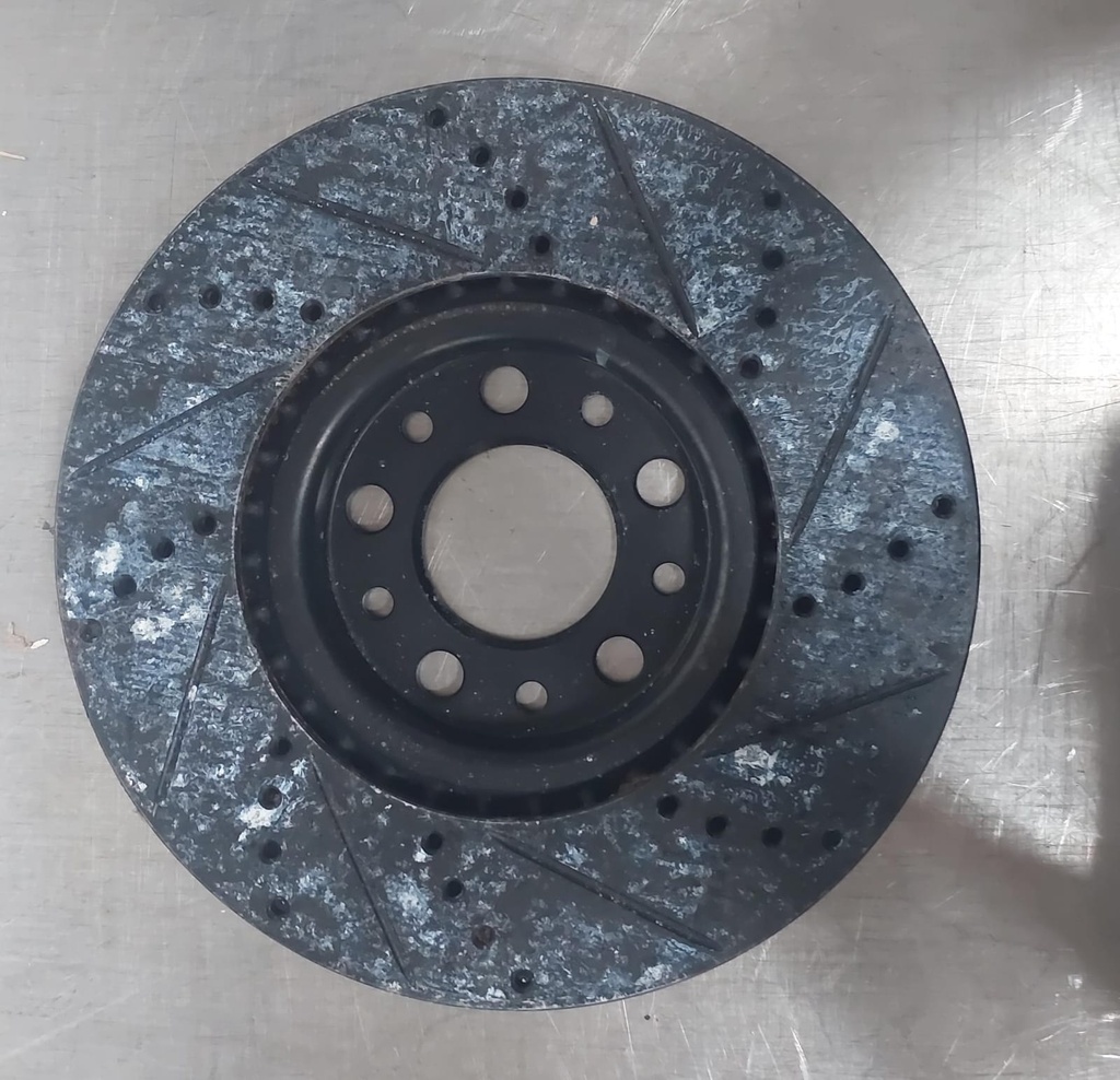 Disco delantero perforado ventilado para Jeep Renegade/Fiat 500X 17-21