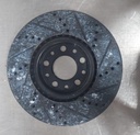 Disco delantero perforado ventilado para Jeep Renegade/Fiat 500X 17-21