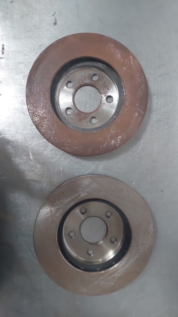 Discos delantero derecho e izquierdo ventilado para Dodge Caravan 96-00